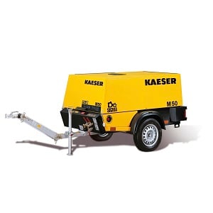 Mobile compressor KAESER (5.0 m3/min) - Rental