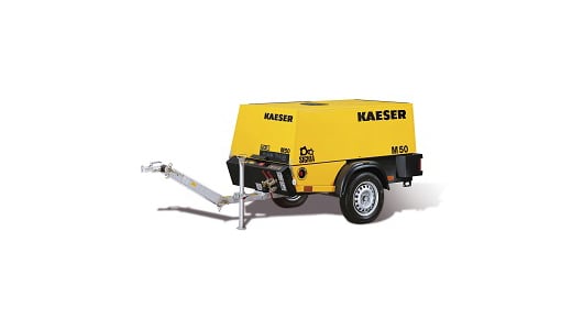 Mobiilne kompressor KAESER (5.0 m3/min) - Rent